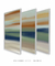 Composição com 3 Quadros Decorativos - Sea & Sunshine No. 01 + 02 + 03 - Art Tonial - Quadros Decorativos