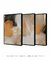 Composição com 3 Quadros Decorativos - The Orange 01 + 02 + 03 - loja online