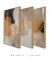 Composição com 3 Quadros Decorativos - The Orange 01 + 02 + 03 - loja online