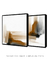 Composição com 2 Quadros Decorativos - Medida 80x80 em Canvas (tela) com Moldura - Artes: Changes 02 + Changes - comprar online