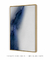 Quadro Decorativo - Medida 70x140 em Canvas (tela) com Moldura - Arte: Blue Leaf - Art Tonial - Quadros Decorativos