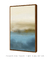 Imagem do Quadro Decorativo - Medida 80x160 em Canvas (tela) com Moldura - Arte: Gold & Blue No. 02