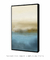 Imagem do Quadro Decorativo - Medida 80x160 em Canvas (tela) com Moldura - Arte: Gold & Blue No. 02