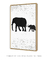 Quadro Decorativo - Elefantes - loja online