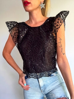 Top• BIANCA black• - comprar online