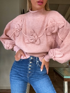 Sweater• ROMANTIC flower•