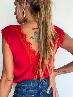 Blusa• NICOLETA red• - buy online