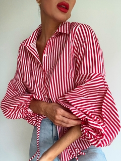 Camisa• HAPPINESS red• - LA TIENDA by Me!