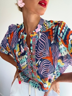 Blusa• ÍNDIGO sea• - comprar online