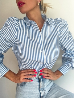 Camisa• ORIANA sky• - online store