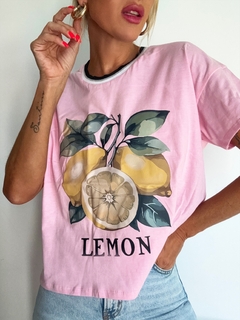 Image of Remera• PINK Lemon•