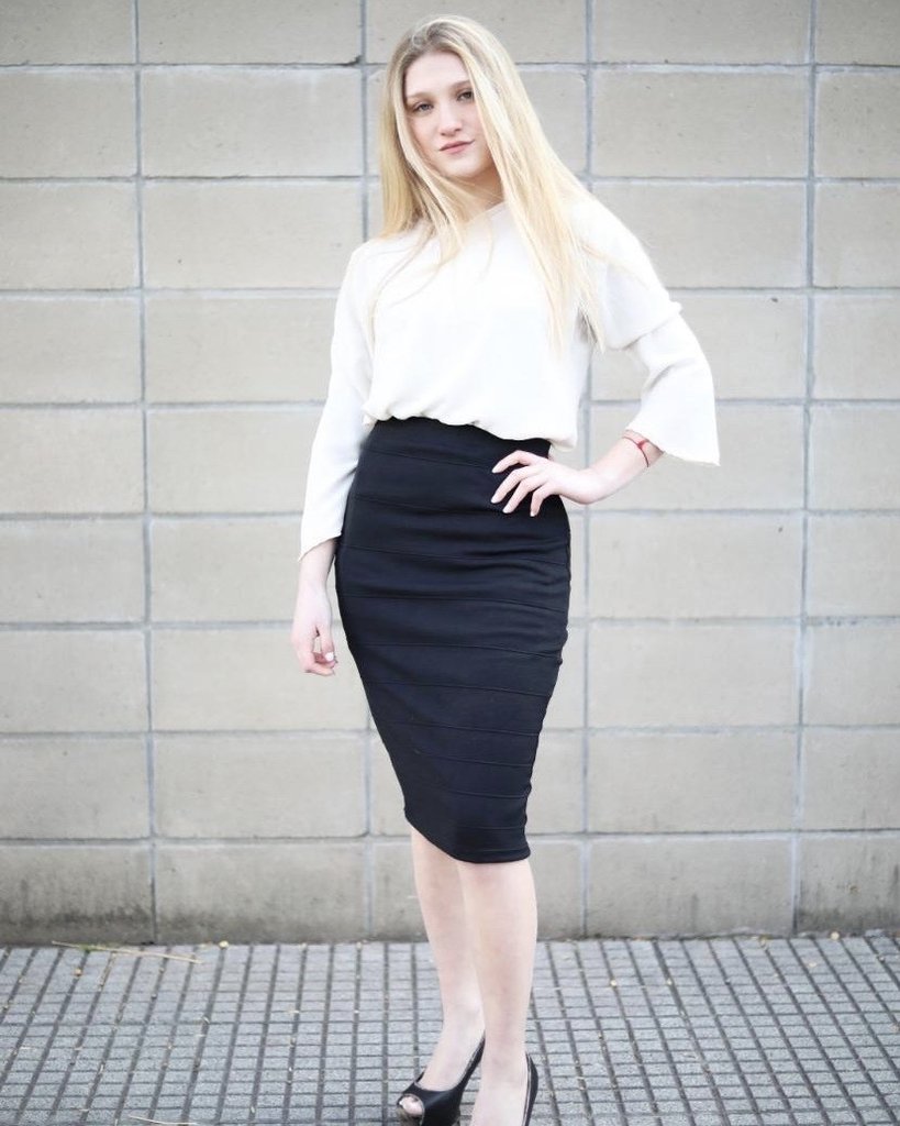 Faldas rectas mujer sale