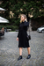Vestido Knit Tejido Negro - comprar online
