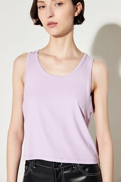 Musculosa Cecil Lila - comprar online