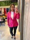 Blazer botão pink