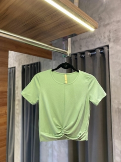 Blusa nó malha canelada - comprar online