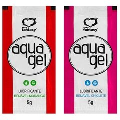 AQUA GEL LUBRIFICANTE BEIJÁVEL SACHÊ 5G (CLIQUE PARA VER VARIAÇÕES DE SABORES) (223-224)