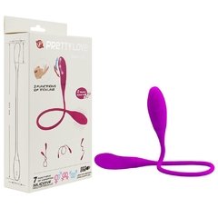 VIBRADOR EM CORDA DUPLO FLEXÍVEL COM 7 MODOS DE VIBRAÇÕES SNAKY VIBE (60)