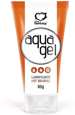 AQUA GEL LUBRIFICANTE HOT BEIJÁVEL 60G (188)