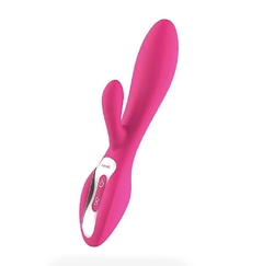 SOFTS VIBRADOR PONTO G E CLITÓRIS RECARREGÁVEL COM 9 MODOS DE VIBRAÇÃO (CLIQUE PARA VER VARIAÇÕES DE CORES)