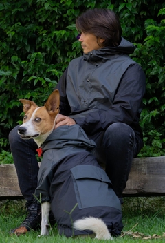 Anorak Impermeável Grayck Humanos - Ammolite Pet Supply