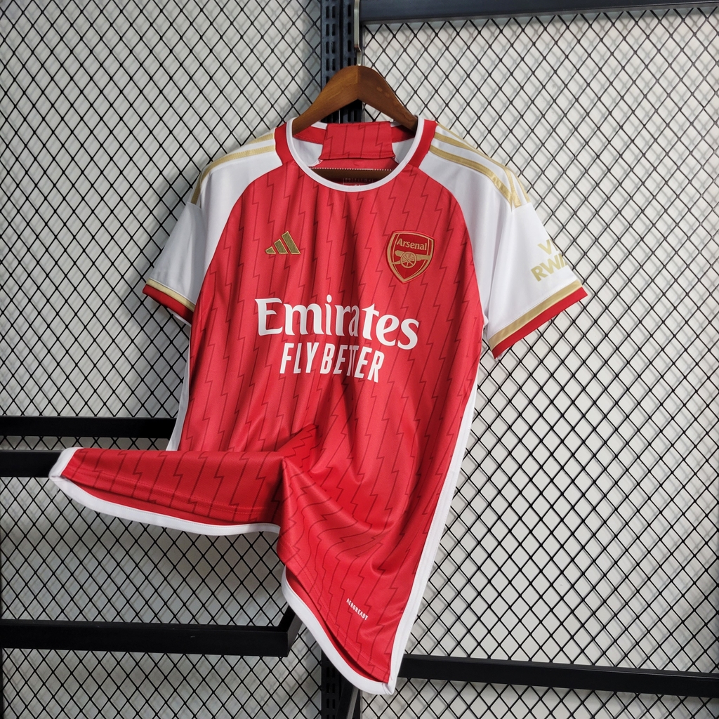 Nova Camisa Arsenal Pré-Jogo Torcedor Masculina 2023 / 2024 - 021 Sport, Maior Variedade de Camisas de Futebol