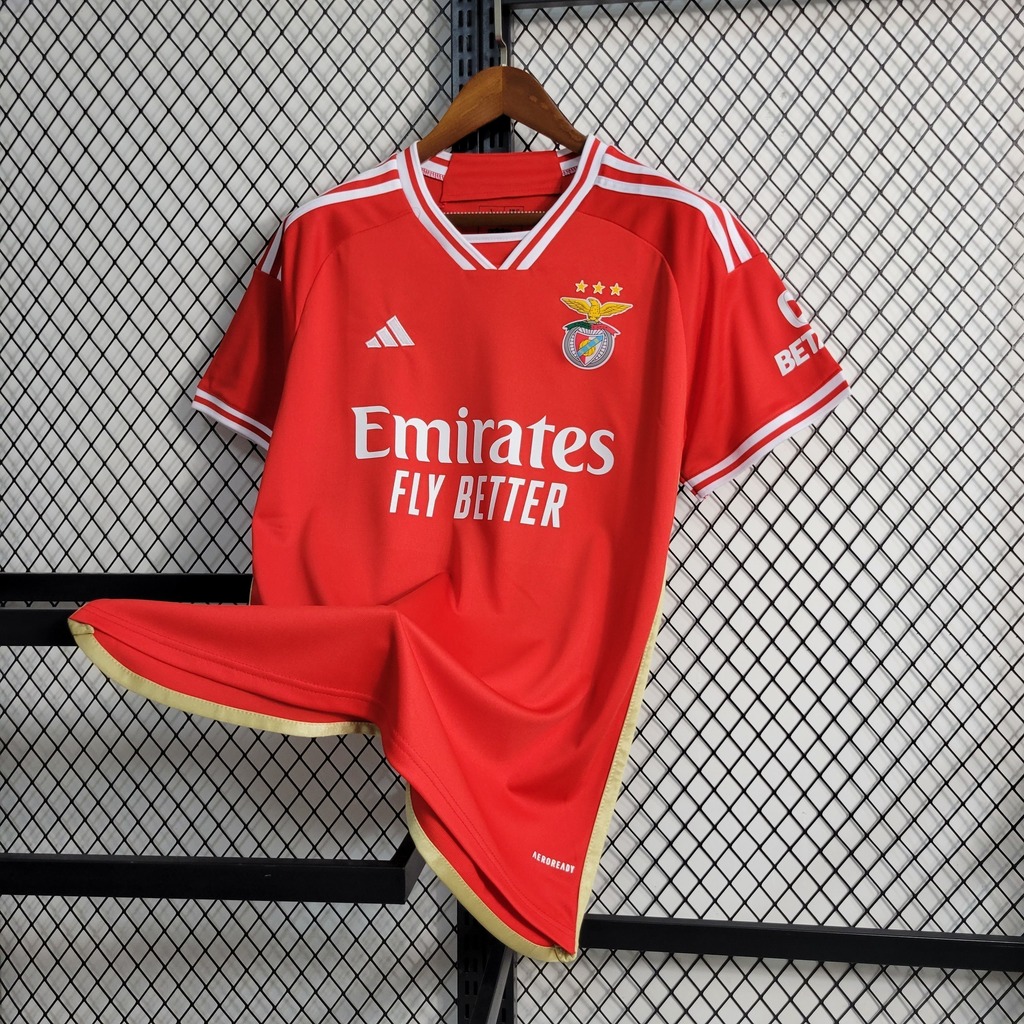 Camisa Benfica I 2023/2024 Torcedor Adidas Masculina
