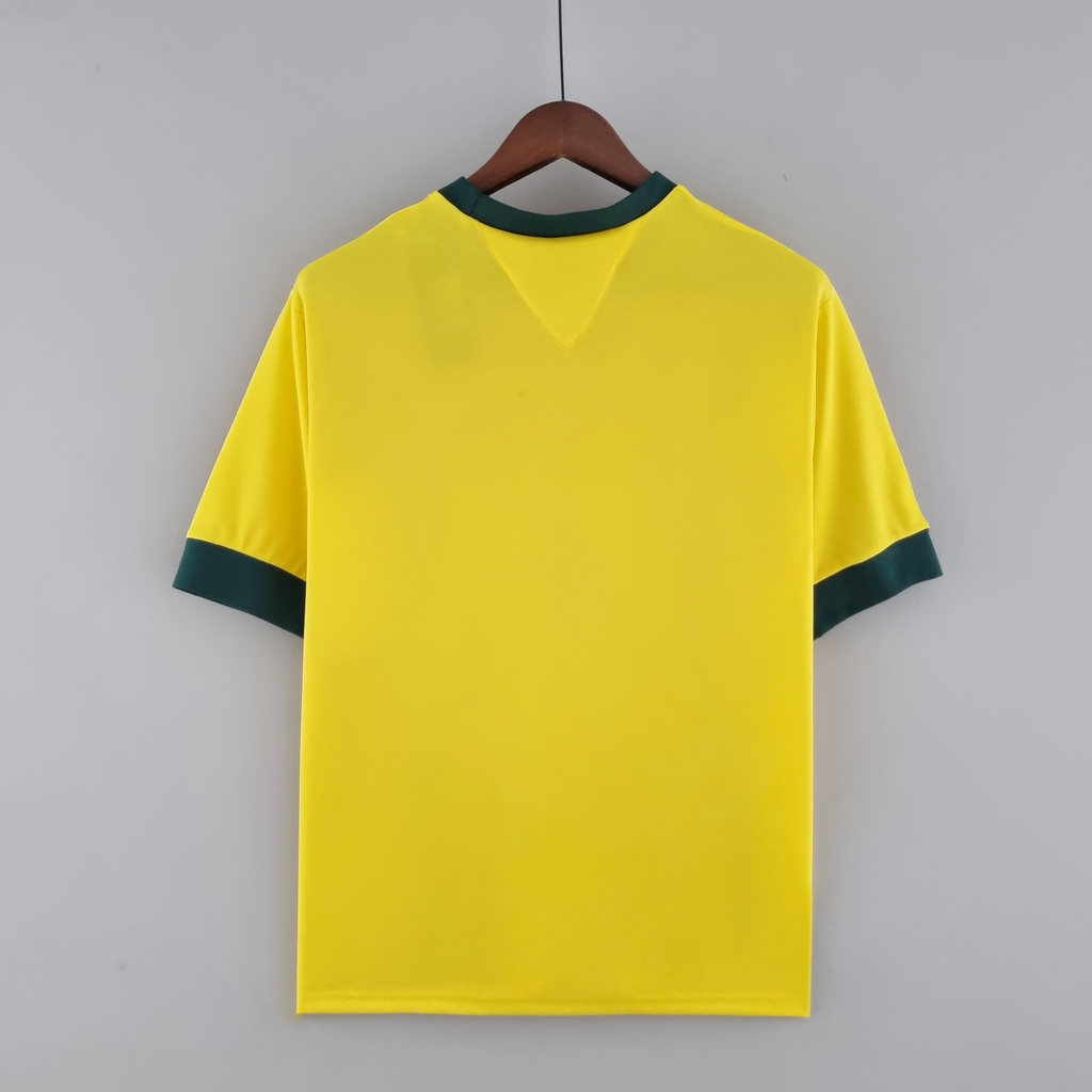 Camisa Brasil I 1970 Retrô Athleta Masculina