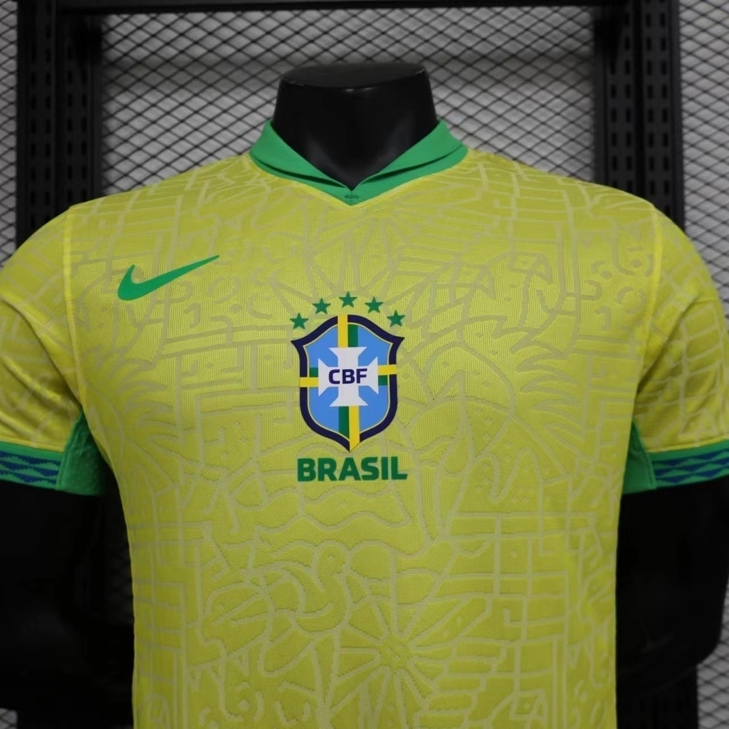 Camisa Brasil 2024/2025 Jogador Lançamento