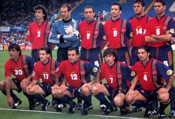Camisa Retrô Espanha 1996
