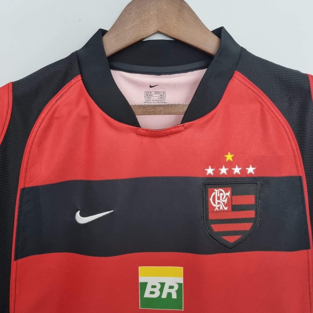 Camisa Flamengo I 2003/2004 Retrô Nike Masculina