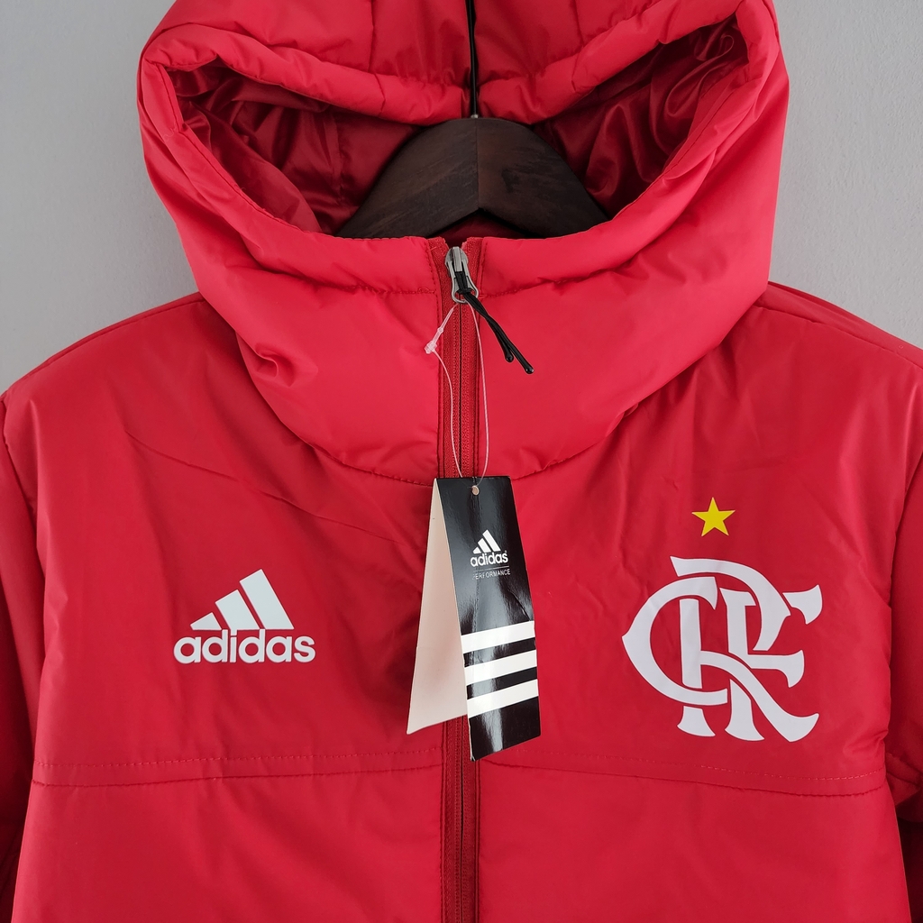 Casaco Flamengo 2022/2023 Vermelho Adidas Masculino