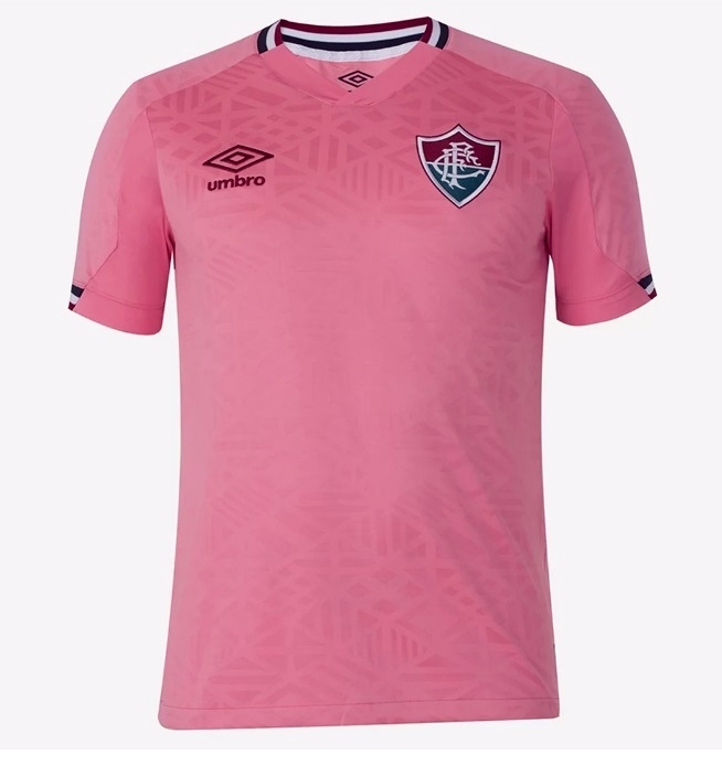 Camisa Fluminense 2022/2023 Outubro Rosa Torcedor Umbro Masculina