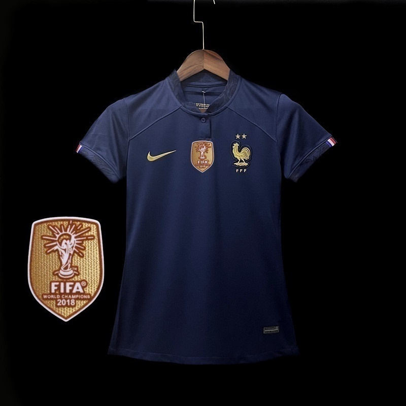 Camisa França 2022 Feminina