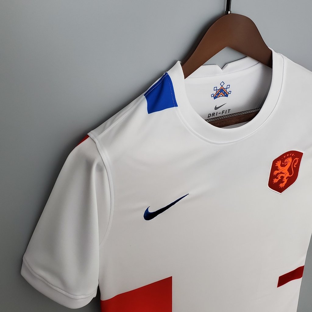 Camisa Holanda Home 2008 Masculina Torcedor Nike - Laranja