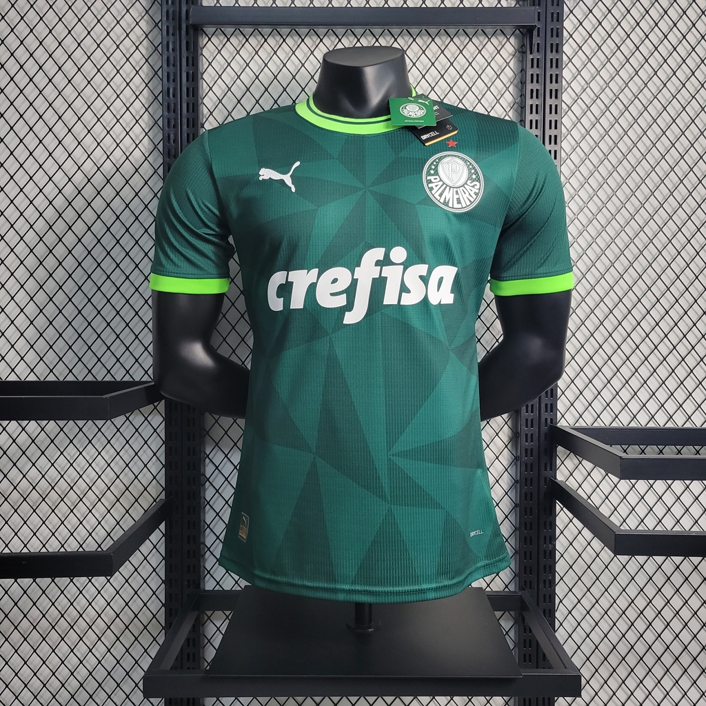 Camisa Palmeiras I 2023 2024 Jogador Puma Masculina