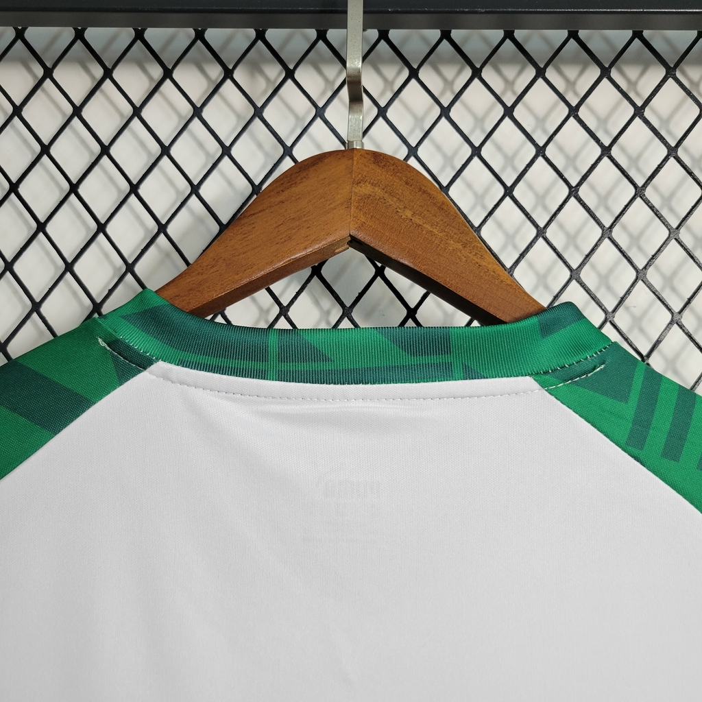 Camisa Pré Jogo Palmeiras 2023/2024 Branca Torcedor Puma Masculina