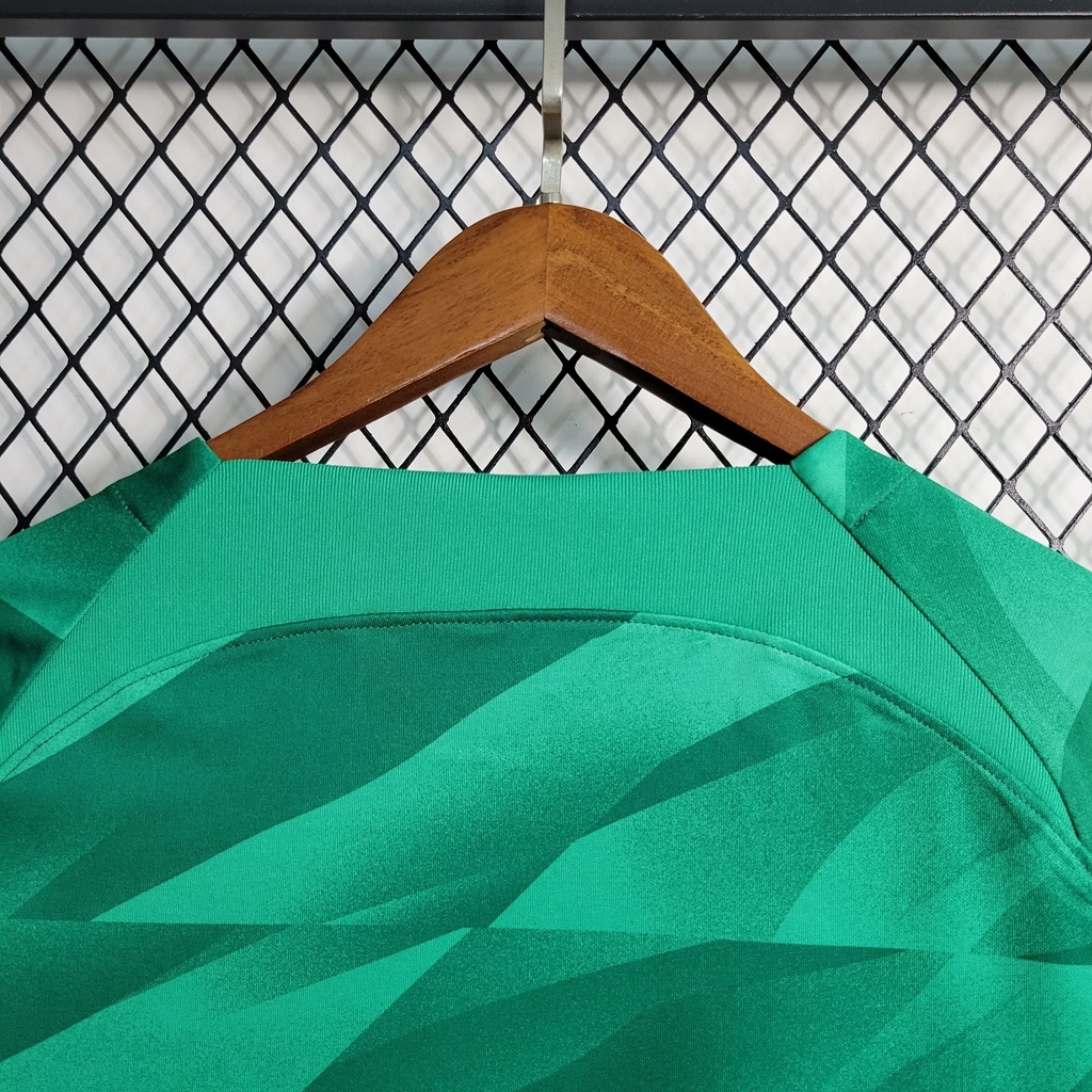 Camisa Goleiro PSG 2023/2024 Verde Torcedor Nike Masculina