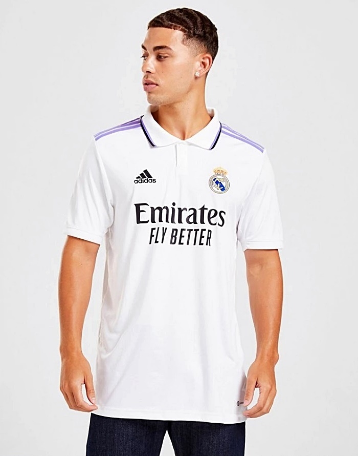 Camisa Real Madrid I 2022/2023 Torcedor Adidas Masculina