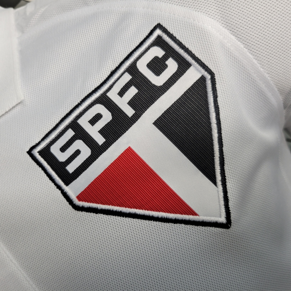 Camisa Polo São Paulo 2023/2024 Branca Adidas Masculina