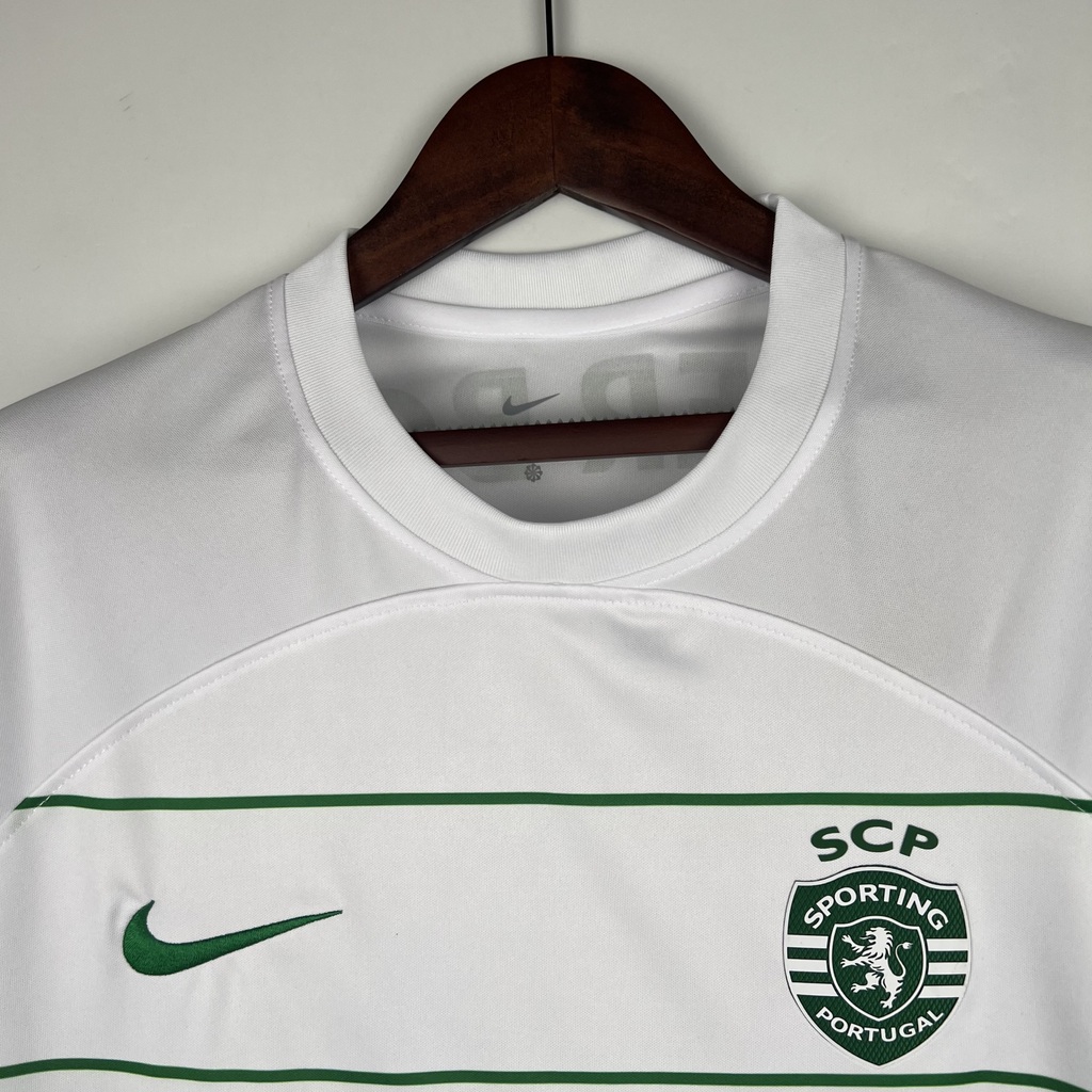 Camisa Sporting Lisboa II 23/24 - Torcedor Nike Masculino - Branco