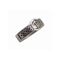 Anillo Vikingo Con Runa Tyr / Plata 925