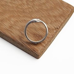 Anillo Ciclo Eterno Ouroboros Serpiente / Plata 925 - Van Allen Joyas