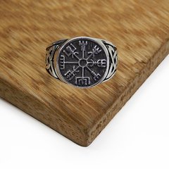 Anillo Vegvisir Brujula Vikinga / Plata 925 en internet