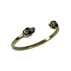 Brazalete Calaveras Skull / Bronce