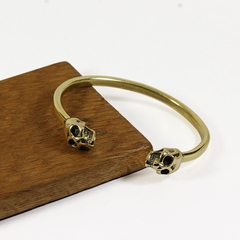 Brazalete Calaveras Skull / Bronce en internet