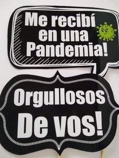 Props / Selfies / carteles con frases Psicologia X10 - comprar online