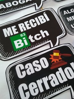 Props / Selfie / carteles con frase Abogacia X10 - comprar online