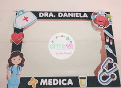 Marco Selfie Medicina Doctor Egresados 100x70 Personalizado