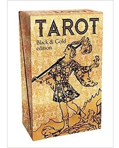 Tarot Black & Gold Edition Libro 78 Cartas